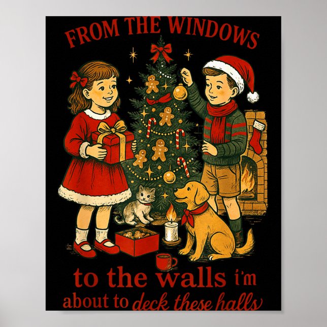 From The Windows To The Walls Christmas Fun  Poster (Framsidan)