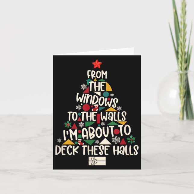 From The Windows To The Walls I'm About To Deck Th Kort (Framsida)