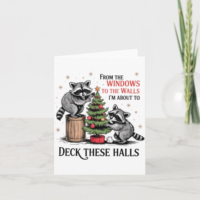 From The Windows To Walls I'm About Deck These Hal Kort (Framsida)