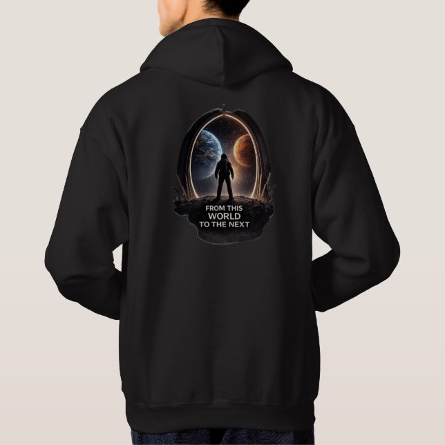 From This World to the Next — Interplanetary Journ Hoodie (Baksida)