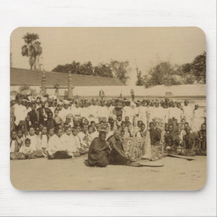 Fromhetar på den Arakan pagodaen, Mandalay, Musmatta