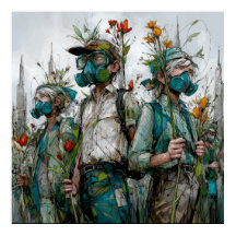 Frön av resistens - Solarpunk Poster