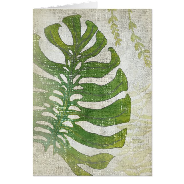 Frond III Hälsningskort (Framsidan)