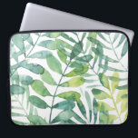 Frond Waltz - Handflatan Frond Löv Laptop Fodral<br><div class="desc">Frond Waltz I av Grace Popp. Den har tropiska grejer i en vattenfärgsliknande stil.</div>