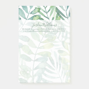 Frond Waltz - Handflatan Frond Löv Post-it Block