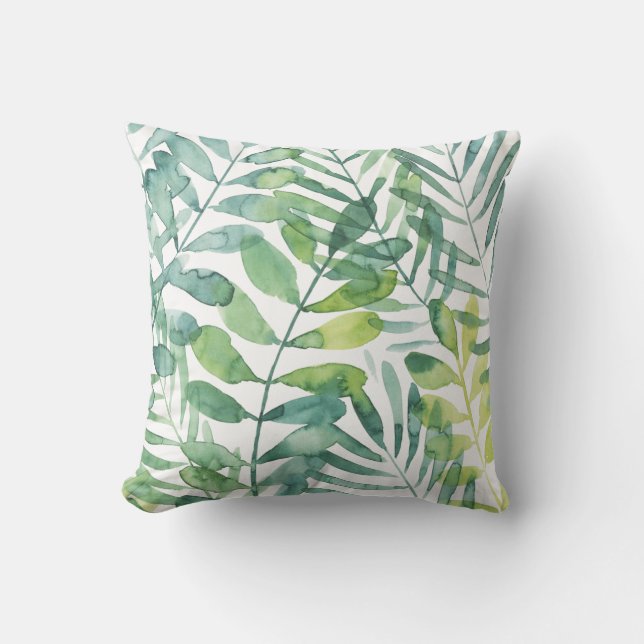 Frondvals - Palmfrondblad Kudde (Framsida)