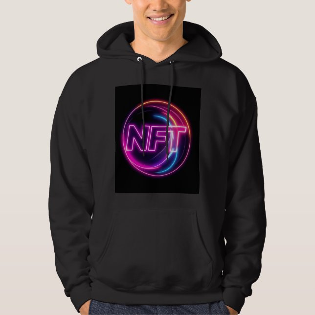 Front and Back Design Custom Logo T-Shirt Hoodie (Framsida)