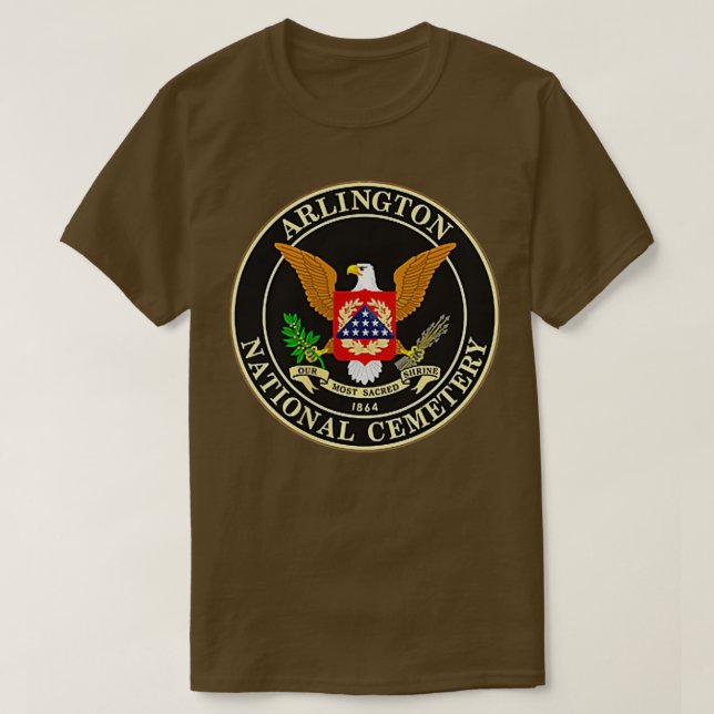 Front Back Arlington National Cemetery T Shirt (Design framsida)