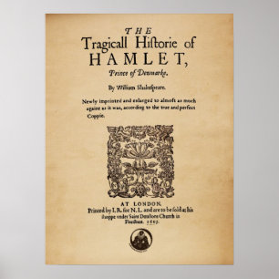Front Biet till Hamlet Quarto (1605 version) Poster