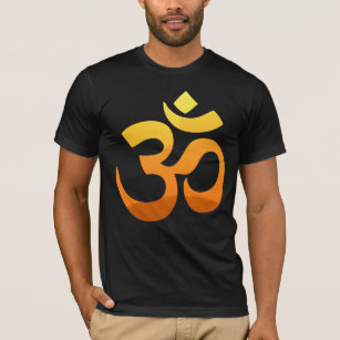 Front Design om Mantra Meditation Yoga Manar T Shirt