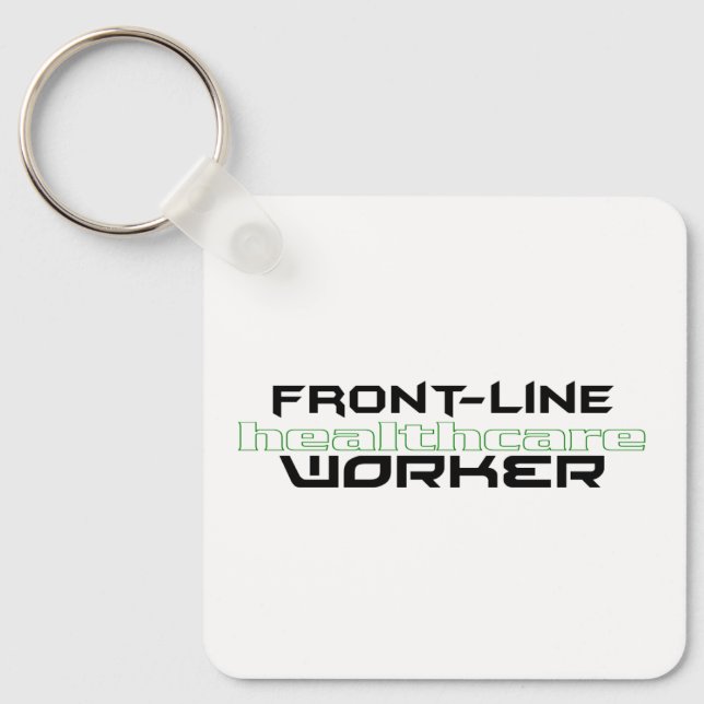FRONT-LINE HEALTHCARE WORKER NYCKELRING (Framsida)