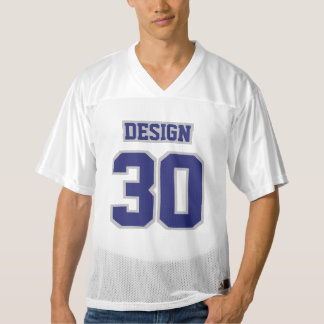 Front NAVY SILVER GRÅTT WHITE Manar Football Jerse