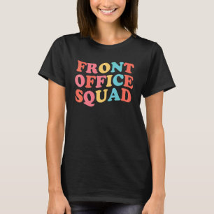 Front Office Squad Bästa sekreterare någonsin Retr T Shirt