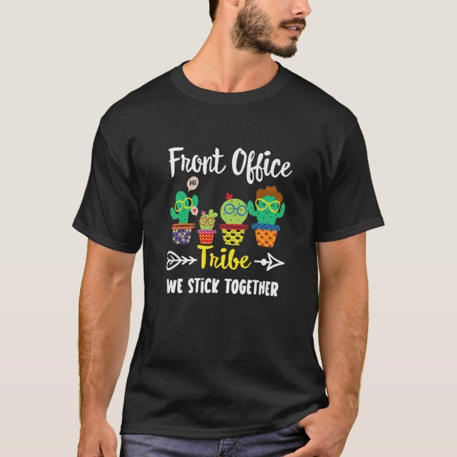 Front Office Tribe, Ley Cactus Crew Front Office T Shirt (Framsida)