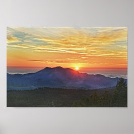 Front Range Sunrise, Colorado Poster