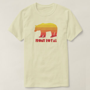 Front Royal Virginia Rainbow Bear T Shirt