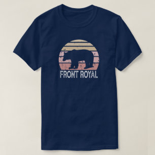 Front Royal Virginia Retro Bear T Shirt