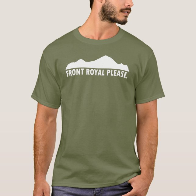 Front Royal Virginia Snälla T Shirt (Framsida)