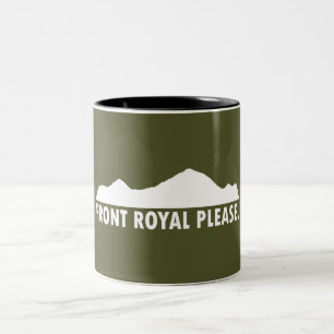 Front Royal Virginia Snälla Två-Tonad Mugg