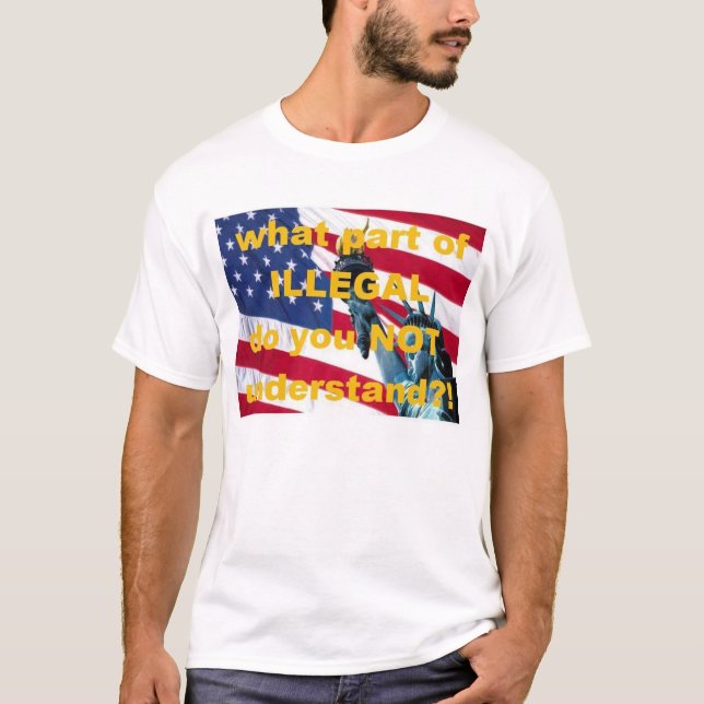 Front_T_shirt_Illegal Tröja (Framsida)