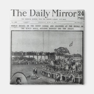 Front täcker av 'dagstidningen Mirror Magnet