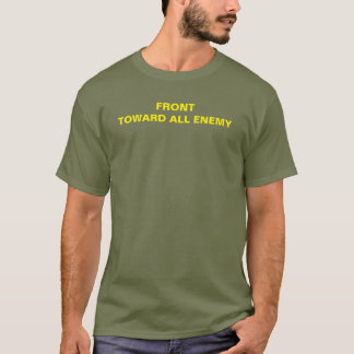 Front Towto all Enemy Milit T Shirt