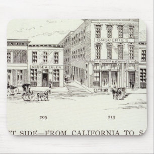 Front Väster side California och Sacramento Musmatta