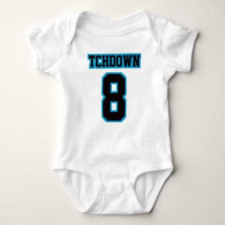 Front WHITE BLACK BLUE Bodydress Football Jersey T Shirt