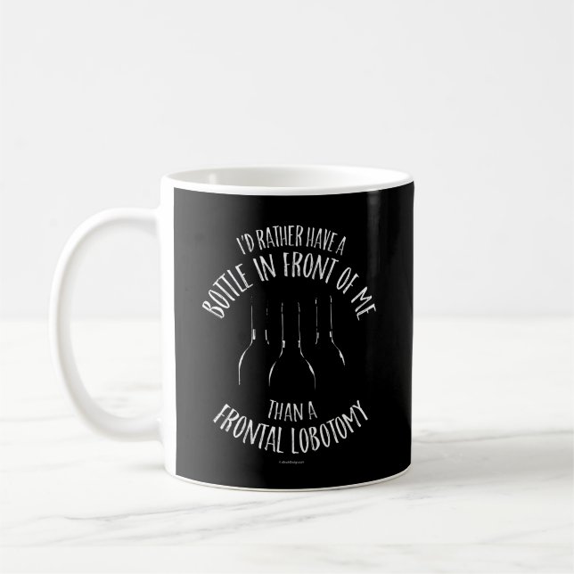 Frontal lobotomi kaffemugg (Vänster)