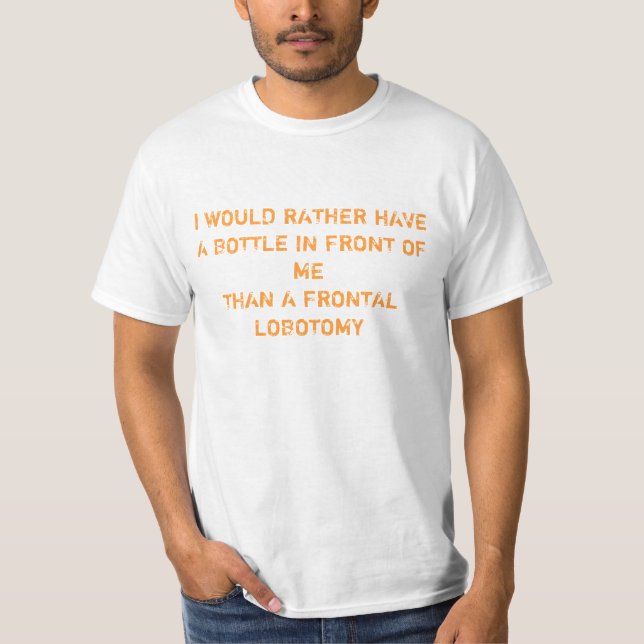 Frontal Lobotomy T-shirt (Framsida)