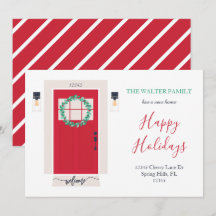 Frontdörrens Flytta Announcement Red