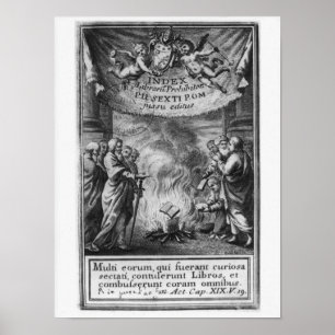 Fronten för "Index Lilånum Prohibitorum" Poster