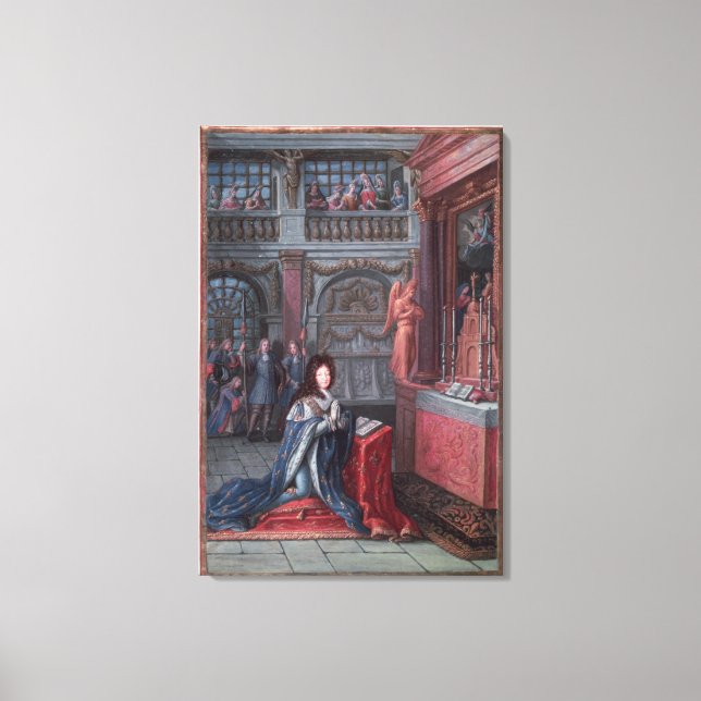 Fronten för Louis-timmarna Canvastryck (Framsida)