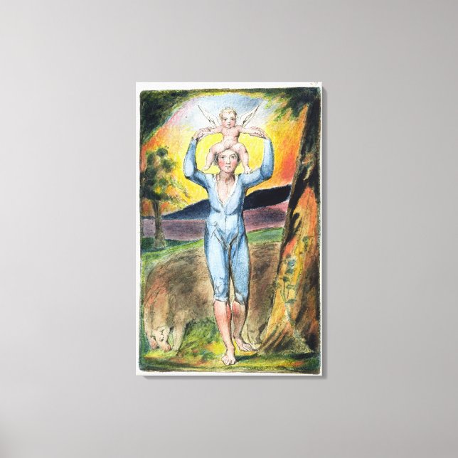 Fronten från Sång i Oskuld och Exper Canvastryck (Framsida)