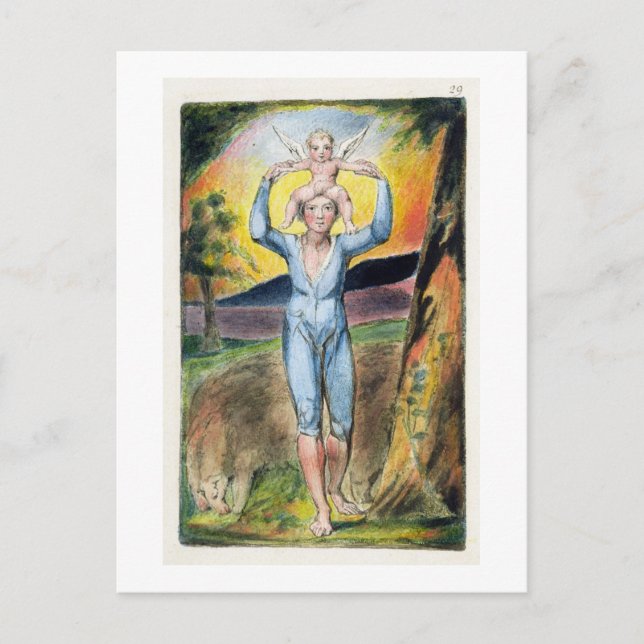 Fronten från Sång i Oskuld och Exper Vykort (Framsida)