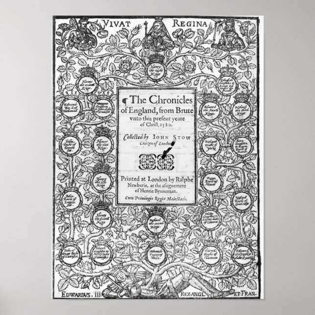 Fronten "The Chronicles of England" Poster (Framsidan)
