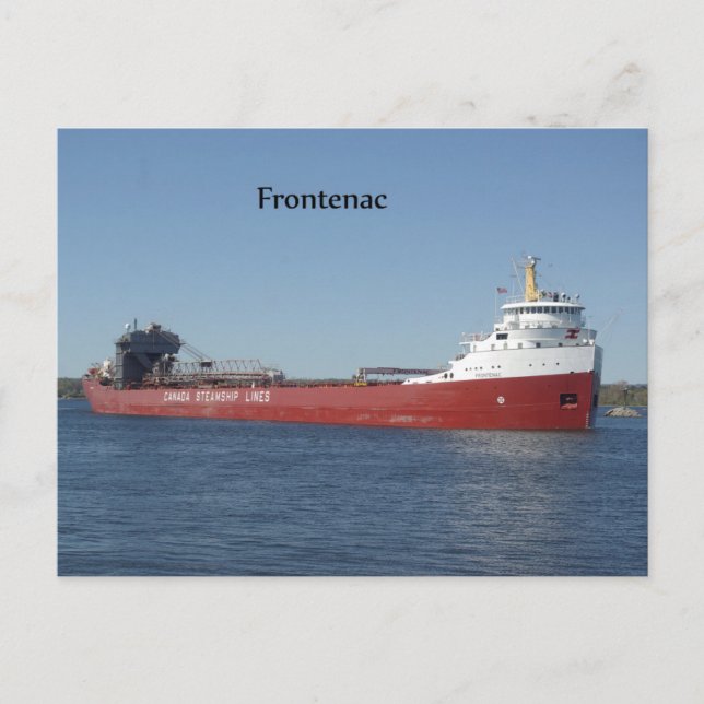 Frontenac-kort Vykort (Framsida)
