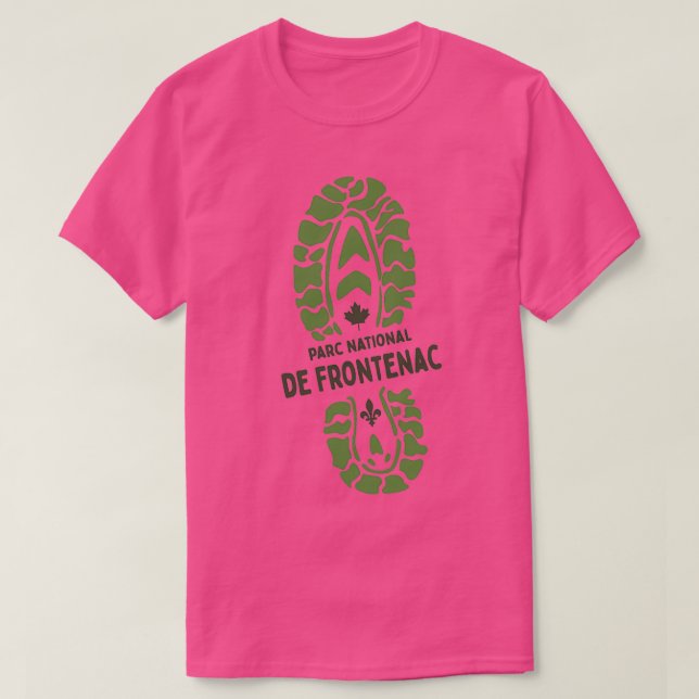 Frontenac National Park Quebec Kanada QC Hiki T Shirt (Design framsida)