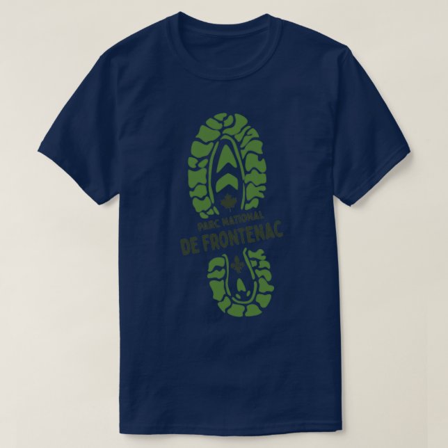 Frontenac National Park Quebec Kanada QC Hiki T Shirt (Design framsida)