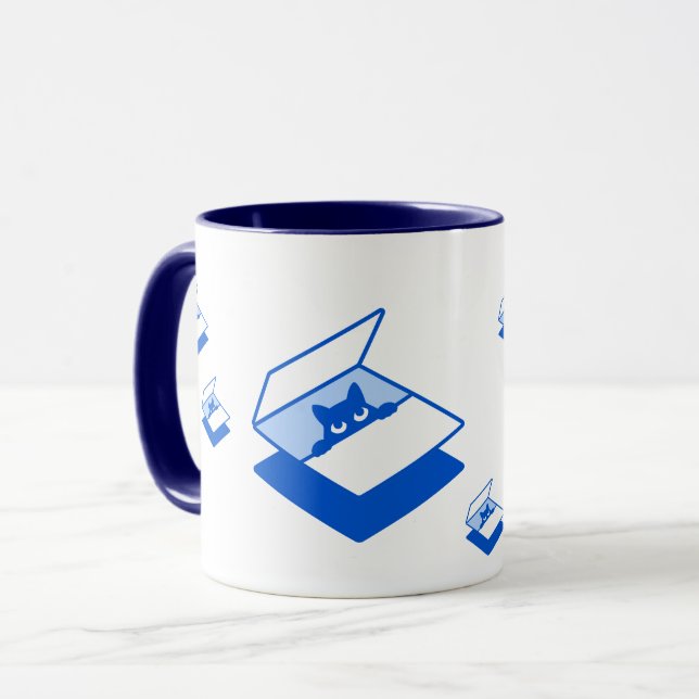 Frontend Bundler Mugg - Blue Theme (Framsida vänster)