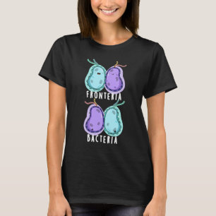 Fronteria Bacteria Funny Biology Pun Mörk BG T Shirt