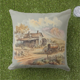 Frontier Barn Tetons Kudde