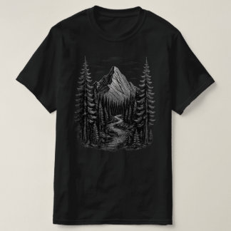 Frontier Pulse — Stig Upp Förbi Topparna T Shirt