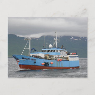 Frontier Spirit, Longliner i nederländska Harbor, Vykort