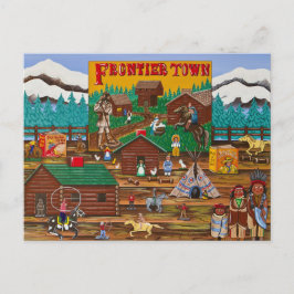 Frontier Town Vykort