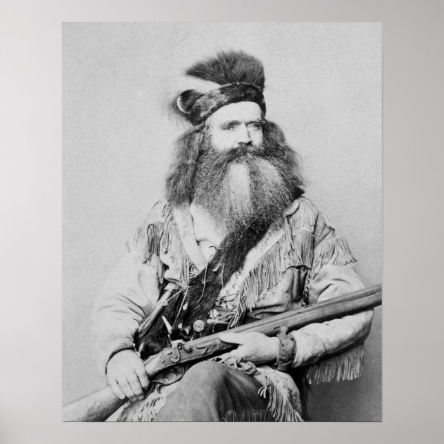 Frontiersman, 1864. Vintage Photo Poster (Framsidan)