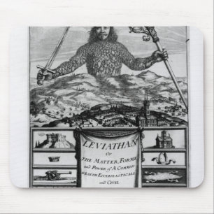 Frontispiece av Thomas Hobbes av Malmesbury Musmatta