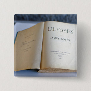 Frontispiece av "Ulysses" vid James Joyce Knapp