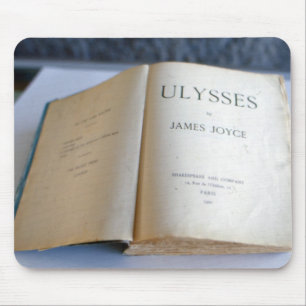 Frontispiece av "Ulysses" vid James Joyce Musmatta