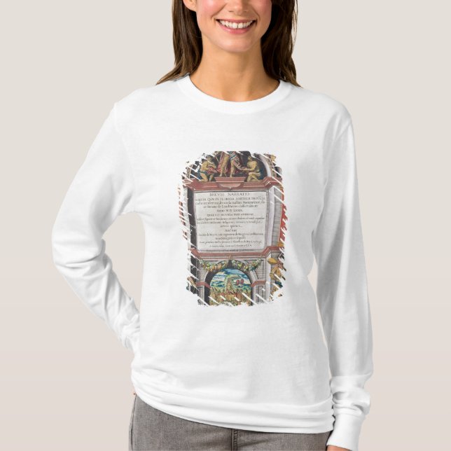 Frontispiece 'Brevis Narratio Tee Shirt (Framsida)